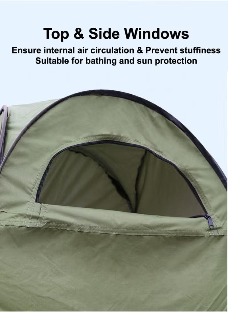 خيمة خصوصية متنقلة للحمّام والدش – للتخييم والسفر - Image 2